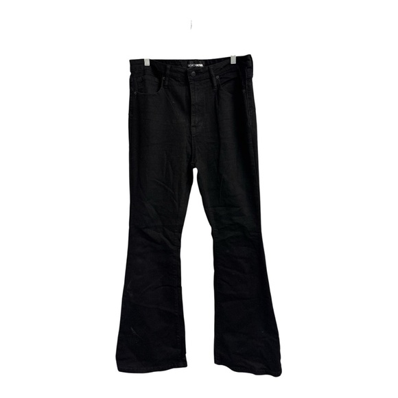 Harper Sculpting Stretch Flare Jeans - Black - Picture 2 of 7